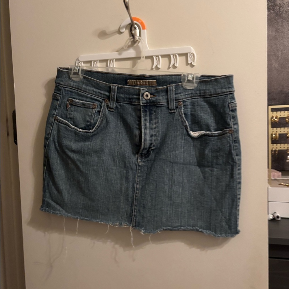 Vintage Z. Cavaricci Blue Denim Skirt